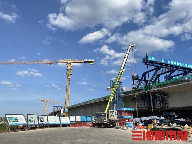 長沙首次引（yǐn）入橋梁結構健康監測係統應用於湘府東路跨（kuà）瀏陽河大橋