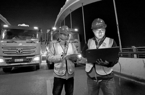 江蘇宜興城區世紀大橋、廣福橋以及頂上橋等橋梁的（de）荷載試驗完（wán）工，2022年（nián）度橋梁結構檢測工作近尾聲